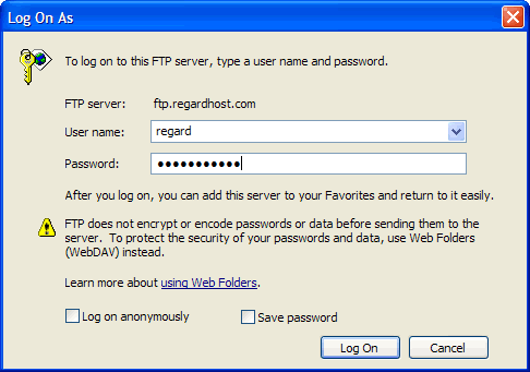 ���������ی ���� ��� FTP � ���ѐ����ی ����ی��