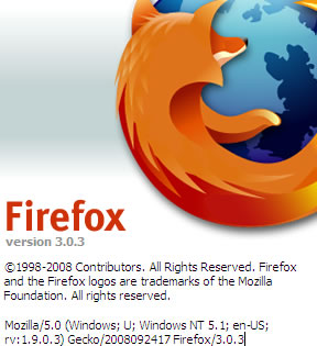 ������ ����� �� ���� � ����� �� �ی����� �� Mozilla Firefox 3.0